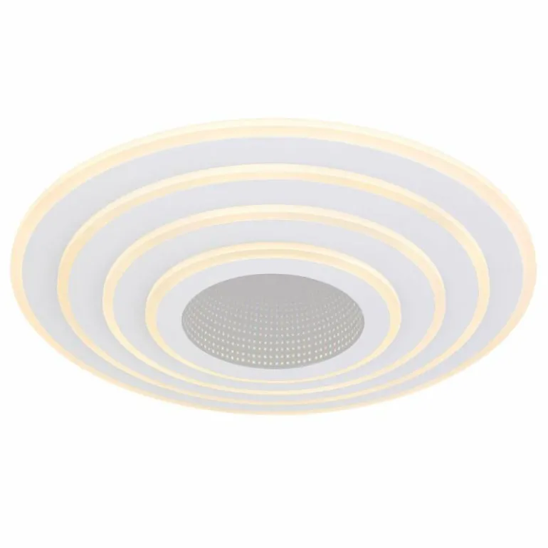 Plafonnier Globo JOCELYN LED Blanc, 1 lumière, Télécommandes