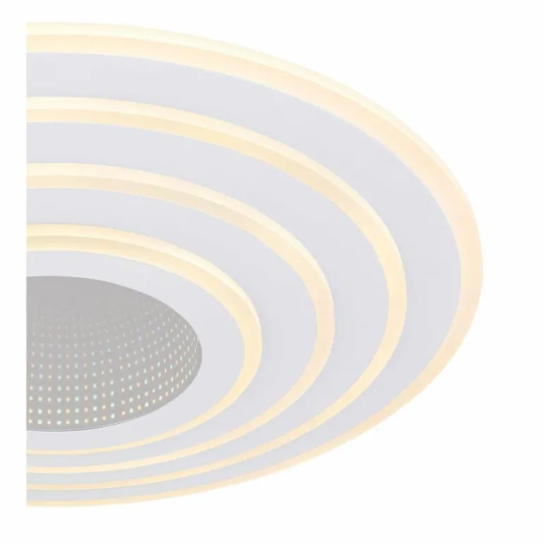 Plafonnier Globo JOCELYN LED Blanc, 1 lumière, Télécommandes