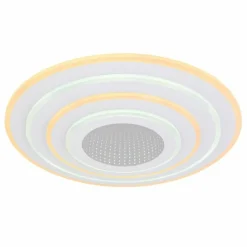 Plafonnier Globo JOCELYN LED Blanc, 1 lumière, Télécommandes