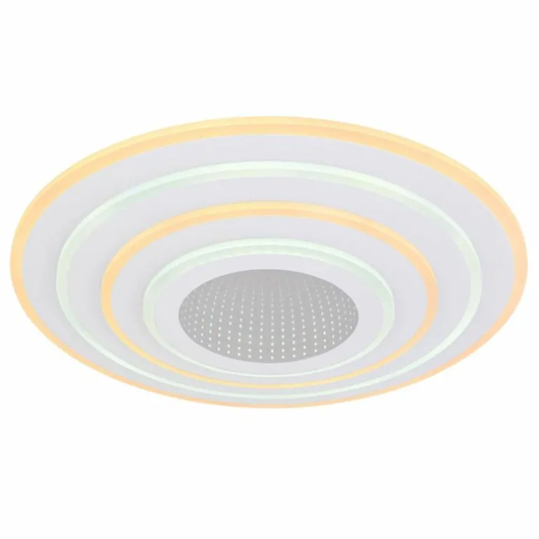 Plafonnier Globo JOCELYN LED Blanc, 1 lumière, Télécommandes