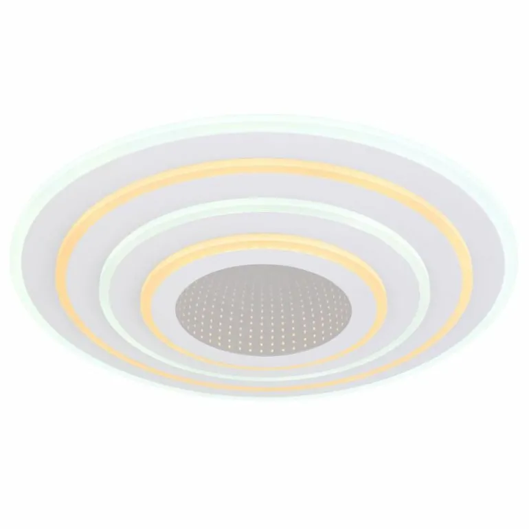 Plafonnier Globo JOCELYN LED Blanc, 1 lumière, Télécommandes