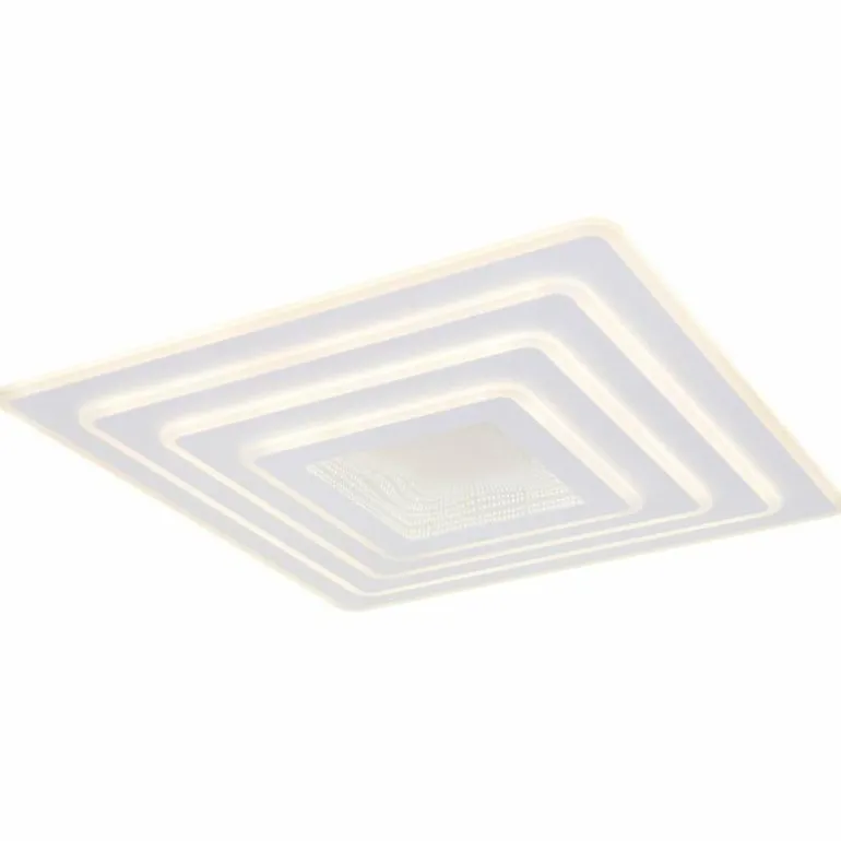 Plafonnier Globo JOCELYN LED Blanc, 1 lumière, Télécommandes