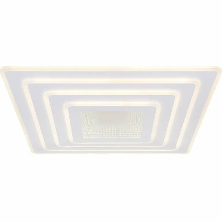 Plafonnier Globo JOCELYN LED Blanc, 1 lumière, Télécommandes