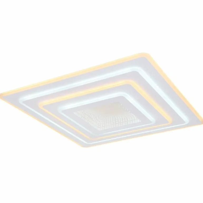 Plafonnier Globo JOCELYN LED Blanc, 1 lumière, Télécommandes