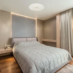 Plafonnier Globo JOCELYN LED Blanc, 1 lumière, Télécommandes