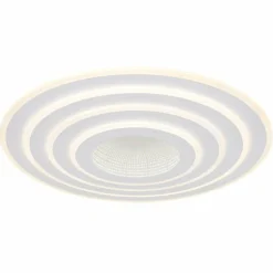 Plafonnier Globo JOCELYN LED Blanc, 1 lumière, Télécommandes