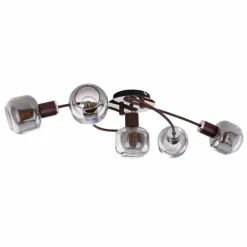 Plafonnier Globo KABU Cuivre, 5 lumières