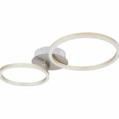 Plafonnier Globo KENDY LED Nickel mat, 1 lumière