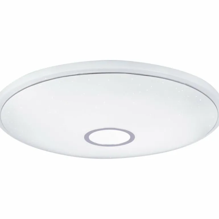 Plafonnier Globo LAMON Blanc, 1 lumière, Changeur de couleurs