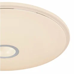 Plafonnier Globo LAMON Blanc, 1 lumière, Changeur de couleurs