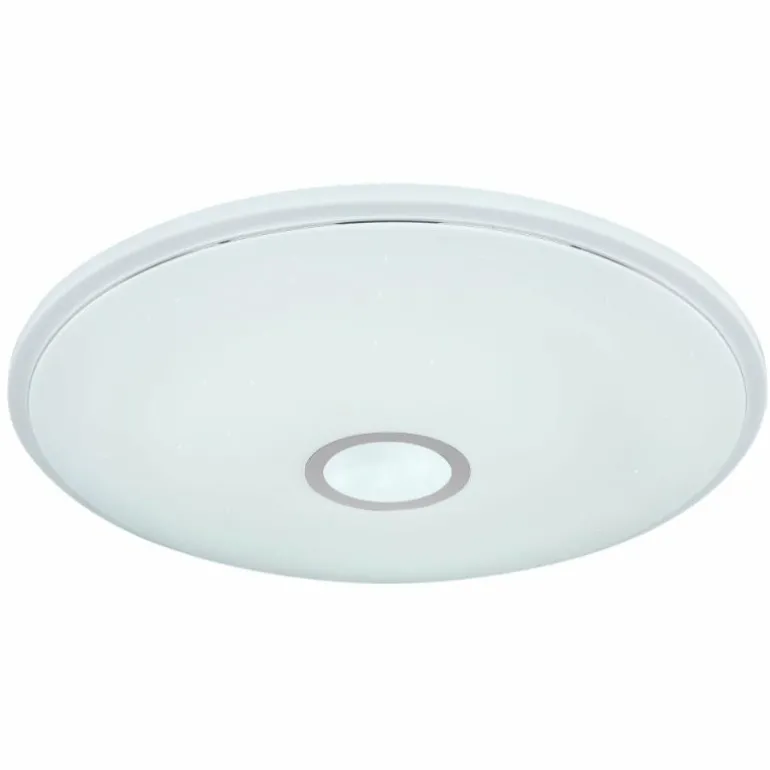 Plafonnier Globo LAMON Blanc, 1 lumière, Changeur de couleurs