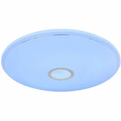 Plafonnier Globo LAMON Blanc, 1 lumière, Changeur de couleurs