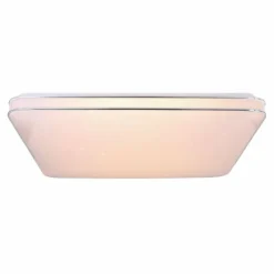 Plafonnier Globo LASSY LED Blanc, 1 lumière, Télécommandes