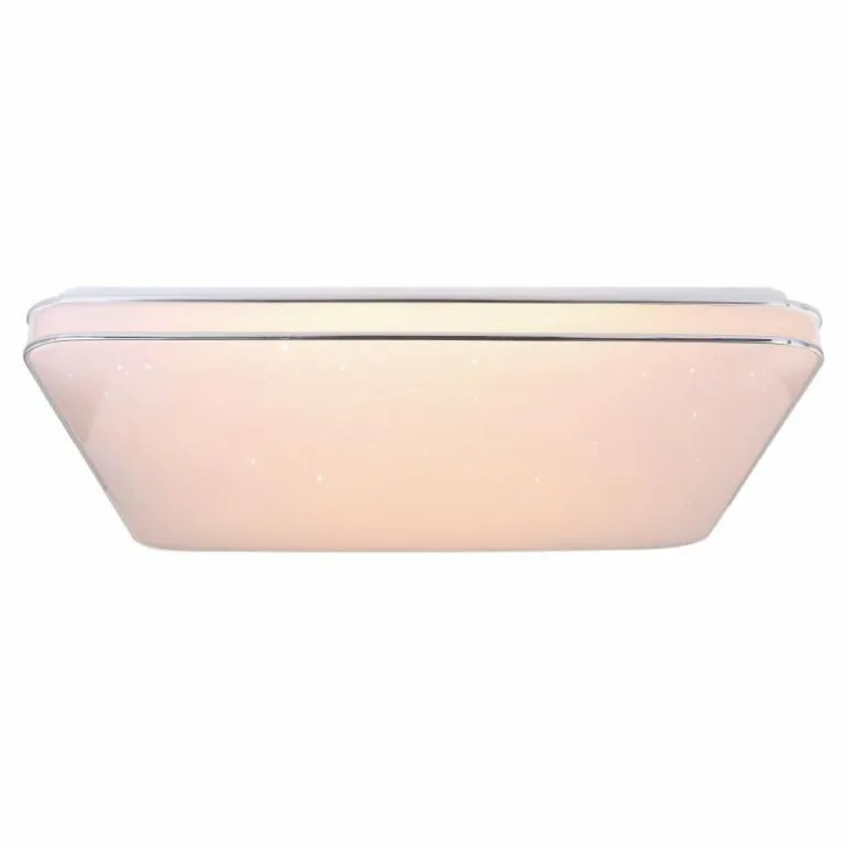 Plafonnier Globo LASSY LED Blanc, 1 lumière, Télécommandes