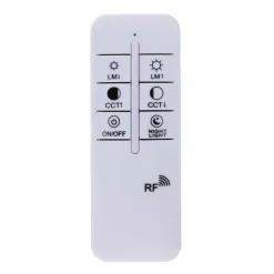 Plafonnier Globo LASSY LED Blanc, 1 lumière, Télécommandes