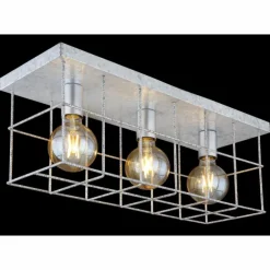 Plafonnier Globo MERRIL Zingué, 3 lumières