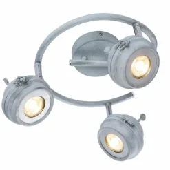 Plafonnier Globo MYCAH LED Gris, 3 lumières