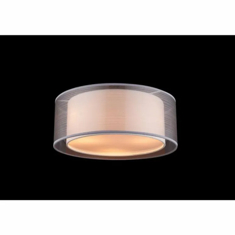 Plafonnier Globo Nickel mat, 3 lumières