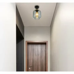 Plafonnier Globo OTHMAR Bronze, Noir, 1 lumière