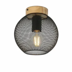 Plafonnier Globo PABLO Noir, 1 lumière