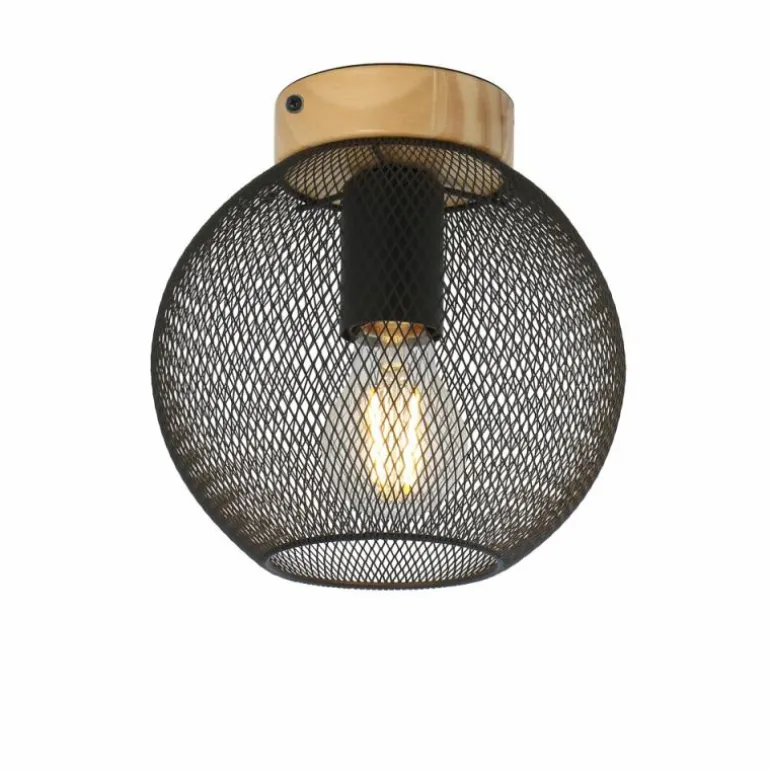 Plafonnier Globo PABLO Noir, 1 lumière