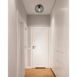 Plafonnier Globo PABLO Noir, 1 lumière