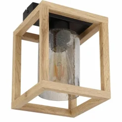 Plafonnier Globo PETTEY Noir, 1 lumière