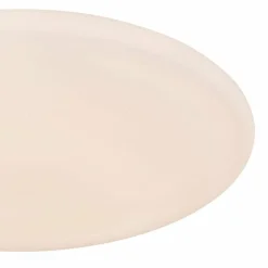 Plafonnier Globo RENA LED Blanc, 1 lumière, Télécommandes, Changeur de couleurs