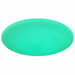 Plafonnier Globo RENA LED Blanc, 1 lumière, Télécommandes, Changeur de couleurs