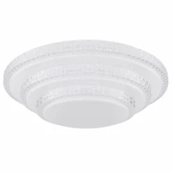 Plafonnier Globo RITA LED Blanc, 1 lumière, Télécommandes