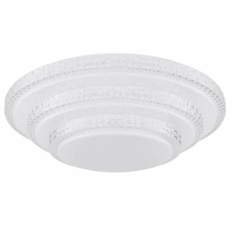 Plafonnier Globo RITA LED Blanc, 1 lumière, Télécommandes