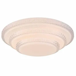 Plafonnier Globo RITA LED Blanc, 1 lumière, Télécommandes