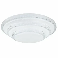 Plafonnier Globo RITA LED Blanc, 1 lumière, Télécommandes