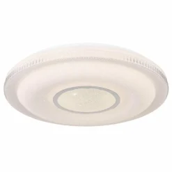 Plafonnier Globo RITA LED Blanc, 1 lumière, Télécommandes