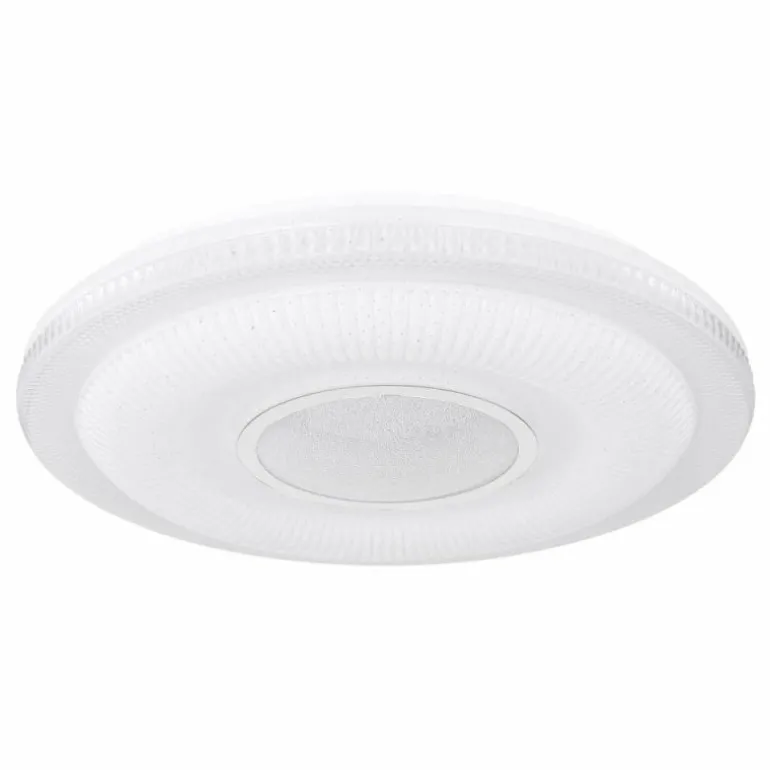 Plafonnier Globo RITA LED Blanc, 1 lumière, Télécommandes