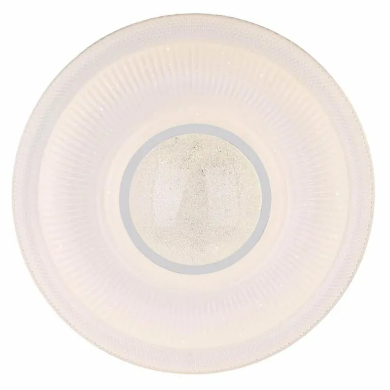 Plafonnier Globo RITA LED Blanc, 1 lumière, Télécommandes