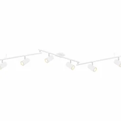 Plafonnier Globo ROBBY Blanc, 6 lumières