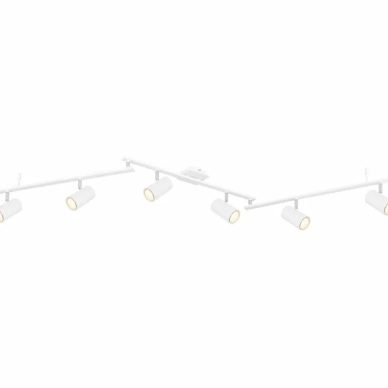 Plafonnier Globo ROBBY Blanc, 6 lumières