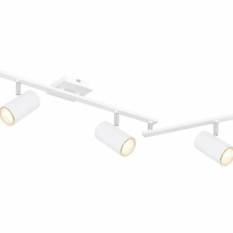 Plafonnier Globo ROBBY Blanc, 6 lumières