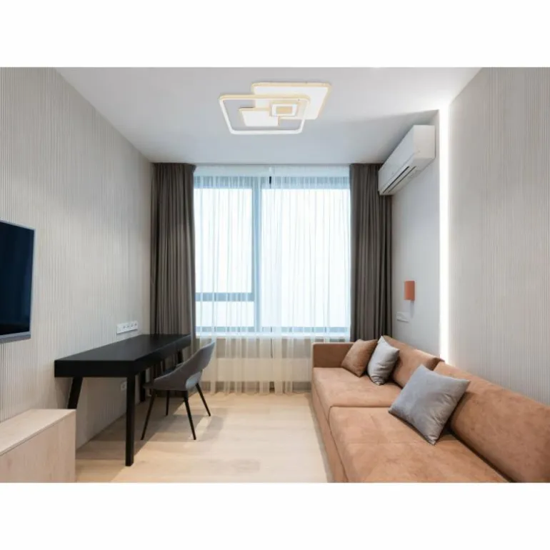 Plafonnier Globo RODERICK LED Blanc, 1 lumière, Télécommandes