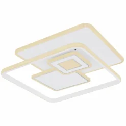 Plafonnier Globo RODERICK LED Blanc, 1 lumière, Télécommandes