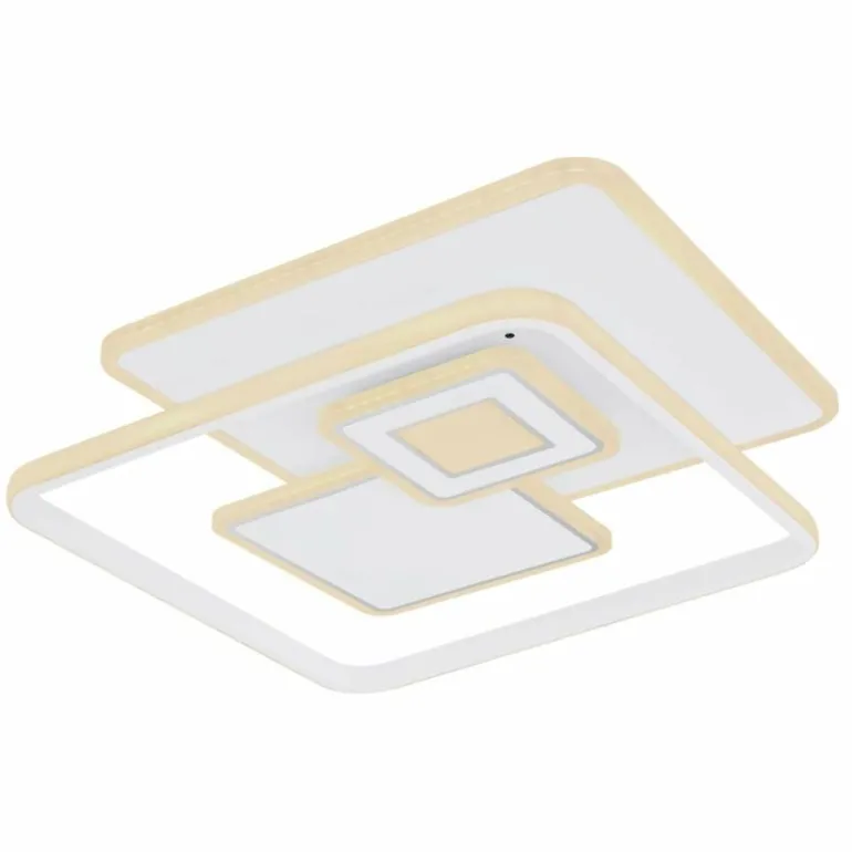 Plafonnier Globo RODERICK LED Blanc, 1 lumière, Télécommandes