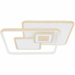 Plafonnier Globo RODERICK LED Blanc, 1 lumière, Télécommandes