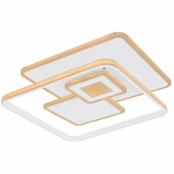 Plafonnier Globo RODERICK LED Blanc, 1 lumière, Télécommandes