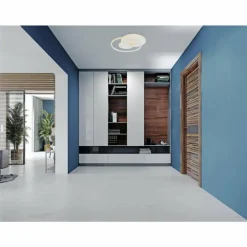 Plafonnier Globo RODERICK LED Blanc, 1 lumière, Télécommandes