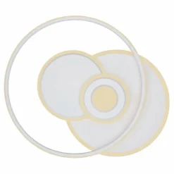 Plafonnier Globo RODERICK LED Blanc, 1 lumière, Télécommandes