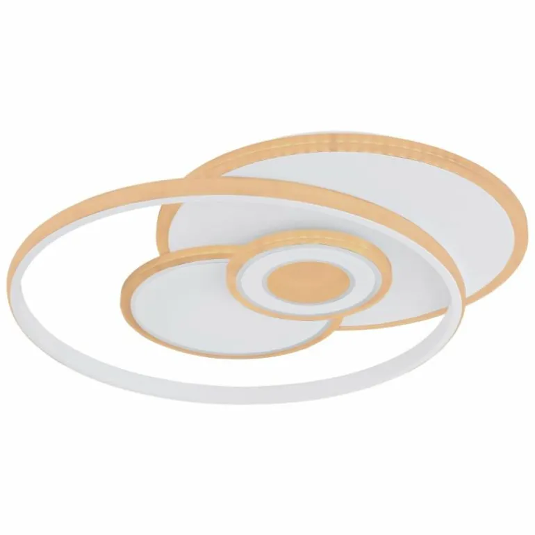 Plafonnier Globo RODERICK LED Blanc, 1 lumière, Télécommandes