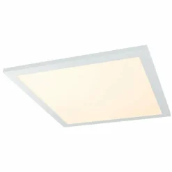 Plafonnier Globo ROSI LED Blanc, 1 lumière, Télécommandes, Changeur de couleurs