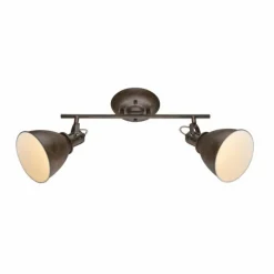 Plafonnier Globo Rouille, 2 lumières