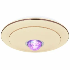 Plafonnier Globo SANTINA LED Blanc, 1 lumière, Télécommandes